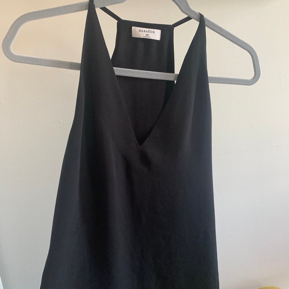 Aritzia Babaton black tank excellent condition